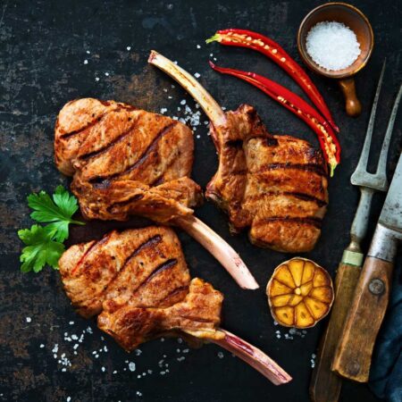 Frenched Pork Chop